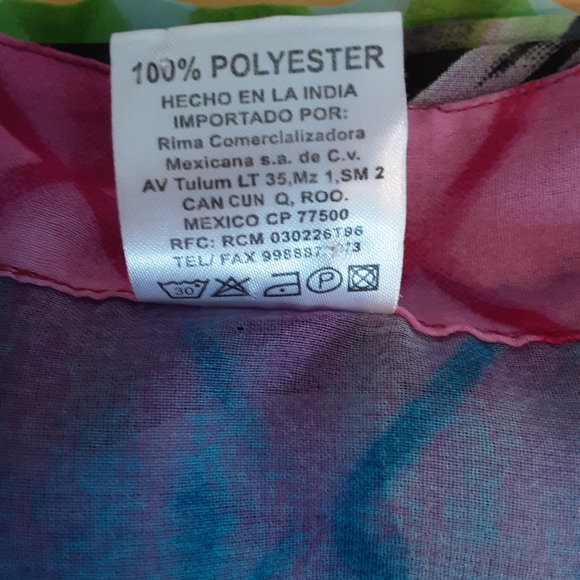 Rima Colourful Swim Cover-Up - Picture 8 of 8